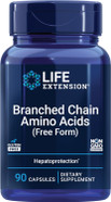 Life Extension Branched Chain Amino Acids (Bcaas), Leucine, Isoleucine, Valine, Promotes Muscle Recovery After Exercise, Gluten-Free, Non-Gmo, 90 Capsules