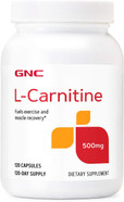 Gnc L-Carnitine 500Mg, 60 Capsules, Helps Metabolize Long-Chain Fatty Acids