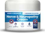 Neuropathy Cream Arnica Enhanced And LArginine Boosted Formula - Maximum Strength Relief For Foot, Hands, Legs, Toes Includes 7Grams Of LArginine; Vitamin B6, Msm, Arnica, Aloe -2.82Oz Neuropathy Cream Arnica Enhanced And LArginine Boosted Formula - Maximum Strength Relief For Foot, Hands, Legs, Toes Includes 7Grams Of LArginine; Vitamin B6, Msm, Arnica, Aloe -2.82Oz