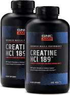 Gnc Amp Creatine Hcl 189 | Targeted Muscle Builder And Recovery Supplement | Fast Absorbing Performance Blend | 480 Count