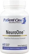 Patient One Neuroone | Supplement To Support Memory, Cognition, Mood And Focus* | With Citicoline, Acetyl-L-Carnitine, Gingko And More | 60 Capsules