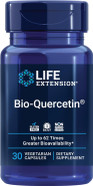 Life Extension Bio-Quercetin, Immune Health Supplement, Heart Health Support, Gluten Free, Non-Gmo, Vegetarian, 30 Capsules