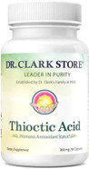 Dr. Clark Thioctic Acid Supplement  360Mg, 90 Capsules, Supports Healthy Liver Function & Antioxidant Protection