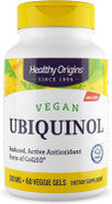 Healthy Origins Vegan Ubiquinol (Active Form Of Coq10), 100 Mg - Kaneka Ubiquinol Supplements For Heart Health & Antioxidant Support - Gluten-Free & Non-Gmo Supplement - 150 Veggie Gels Healthy Origins Vegan Ubiquinol (Active Form Of Coq10), 100 Mg - Kaneka Ubiquinol Supplements For Heart Health & Antioxidant Support - Gluten-Free & Non-Gmo Supplement - 150 Veggie Gels