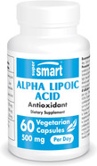 Supersmart - Alpha Lipoic Acid 500Mg Per Day - High Potency Universal Antioxidant - Ala Supplement | Non-Gmo & Gluten Free - 60 Vegetarian Capsules