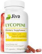 Jiva Botanicals Lycopene Supplement 30Mg - Antioxidant Support For Normal Prostate And Heart Health Support - Lycopene From Tomato Extract - Made In The Usa - Non Gmo, Vegan - 120 Capsules Jiva Botanicals Lycopene Supplement 30Mg - Antioxidant Support For Normal Prostate And Heart Health Support - Lycopene From Tomato Extract - Made In The Usa - Non Gmo, Vegan - 120 Capsules