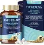 Eye Vitamins Lutein And Zeaxanthin For Adults, Areds 2 Eye Vitamin And Mineral, Omega-3, Bilberry Extract - Carotenoid Blend, Support Eye Health, Strain, Comfort & Hydration (120 Capsules)