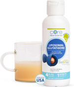 Core Med Science Liposomal Glutathione Liquid Supplement (500Mg, 4 Fl Oz) - Pure Reduced Setria With Phospholipid Complex - Antioxidant Supplement For Energy, Brain Health, Skin & Liver Health Core Med Science Liposomal Glutathione Liquid Supplement (500Mg, 4 Fl Oz) - Pure Reduced Setria With Phospholipid Complex - Antioxidant Supplement For Energy, Brain Health, Skin & Liver Health