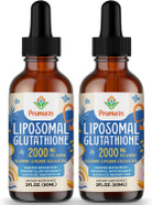2000Mg Liposomal Glutathione Liquid, 98% Absorption, Glutathione Liquid Supplement, Active Form L- Glutathione, Powerful Antioxidant Complex For Immune System, Aging Defense, Detox, 4 Fl.Oz