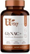 Glynac+ Supplement | 1,000Mg Of Glycine & Nac (N-Acetyl Cysteine) | With Vitamin B2 Cofactor For Glutathione Production | 90 Capsules