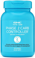 Gnc Total Lean Phase 2 Carb Controller, Decreases Calorie Impact From Carbohydrates, 120 Capsules