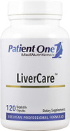 Patient One Livercare | Supplement To Support Liver Health* | With Milk Thistle, Glutathione, Turmeric, Artichoke And More | 120 Capsules