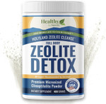 Holyland Zeolite Cleanse - Zeolite Detox Powder (7.05Oz 200 Gram) - Clinoptilolite Natural Activated - Micronized 0-25 - Full Body Detox For Women, Men - Supports Energy, Focus, Immunity, Gut Health