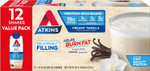Atkins Creamy Vanilla High Protein Shake, 15G Protein, Low Glycemic, Low Carb And Low Sugar Shakes, Keto Friendly, 12 Vanilla Flavored Protein Shakes Atkins Creamy Vanilla High Protein Shake, 15G Protein, Low Glycemic, Low Carb And Low Sugar Shakes, Keto Friendly, 12 Vanilla Flavored Protein Shakes