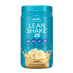 Gnc Lean Shake 25 Meal Replacement Powder, Weight Management, With 25G Protein And High Fiber, Keto, Banana, 16 Servings Gnc Lean Shake 25 Meal Replacement Powder, Weight Management, With 25G Protein And High Fiber, Keto, Banana, 16 Servings
