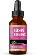 Herbal Goodness Hormone Harmony 1Oz  Organic Hormone Balance Supplement For Women, Enriched With Probiotics, Menopause Relief, Fertility Support, Pms & Lactation Aid