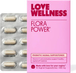 Love Wellness Flora Power | Vaginal Probiotic Suppositories With Vitamin C | Supports Ph Balance & Vaginal Health | Fragrance-Free, Non-Gmo & Paraben-Free | 10 Count Love Wellness Flora Power | Vaginal Probiotic Suppositories With Vitamin C | Supports Ph Balance & Vaginal Health | Fragrance-Free, Non-Gmo & Paraben-Free | 10 Count