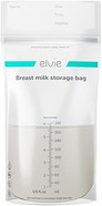 Elvie - Leak-Proof Breastmilk Storage Bags - Freeze And Warm Breast Milk - At Home Or On The Go - Hygienic Double-Seal Zipper - Breastfeeding Essentials - 200 Count