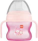 Mam Starter Cup (1 Count), Mam Sippy Cup, Drinking Cup With Extra-Soft Spill-Free Spout And Non-Slip Handles, For Boys 4+ Months, Five Ounces, Blue