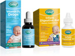 Colief Infant Digestive Aid Vitamin D3 Drops | Gas Drops For Babies | Suitable From Birth | Reduces Baby Colic, Tummy Bloating, Fussing & Crying | 90 Servings | 0.5 Fl Oz & 0.67 Fl Oz Colief Infant Digestive Aid Vitamin D3 Drops | Gas Drops For Babies | Suitable From Birth | Reduces Baby Colic, Tummy Bloating, Fussing & Crying | 90 Servings | 0.5 Fl Oz & 0.67 Fl Oz