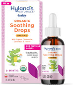 Hyland'S Baby Organic Nighttime Soothing Drops For Oral Discomfort, 1 Oz, Ages 2 Months And Up, Organic Cherry Flavor