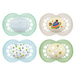 Mam Night Pacifiers (2 Count), Mam Pacifiers 6+ Months, Best Pacifier For Breastfed Babies & Original Baby Pacifier, Nipple Shape Helps Promote Healthy Oral Development, Sterilizer Case Mam Night Pacifiers (2 Count), Mam Pacifiers 6+ Months, Best Pacifier For Breastfed Babies & Original Baby Pacifier, Nipple Shape Helps Promote Healthy Oral Development, Sterilizer Case