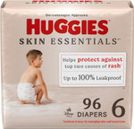 Huggies Size 6 Diapers, Skin Essentials Baby Diapers, Size 6 (35+ Lbs), 42 Count