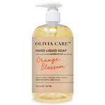 Olivia Care Antibacterial Hand Soap - Infused With Sage & Tea Tree Oil & Orange Blossom Fragrance, Cleansing, Germ-Fighting, Moisturizing Hand Wash For Kitchen & Bathroom - 18.5 Fl Oz