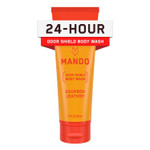 Mando Odor Shield Body Wash - 24 Hour Control - Removes Odor Better Than Soap - Sls And Paraben Free, Skin Safe - 8.5 Ounce (Bourbon Leather) Mando Odor Shield Body Wash - 24 Hour Control - Removes Odor Better Than Soap - Sls And Paraben Free, Skin Safe - 8.5 Ounce (Bourbon Leather)