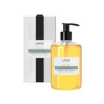 Lafco New York Liquid Soap, Feu De Bois - 12 Oz - Regenerates, Protects & Moisturizes - All Skin Types - Hypoallergenic, Synthetic Free & Cruelty Free - Made In Italy