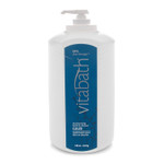 Vitabath Plus For Dry Skin Moisturizing Bath & Shower Gel Wash Replenishing Oils Deeply Hydrate & Soothe Dryness, Body Cleanser, Skin Restore & Foaming Gelee Bath - 32 Oz