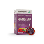 BareOrganics DAILY DEFENSE TEA (Organic) with Superfoods and Probiotics (Keurig® K-Cup® Compatible) 10ct Single Serve Cups