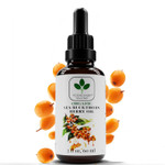 Sea Buckthorn Oil Organic - 2 Fl Oz Cold-Pressed Sea Buckthorn Berry Oil - Seabuckthorn Oil For Face And Organic Sea Buckthorn Oil Supplement