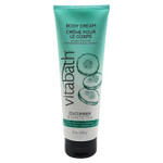 Vitabath Pomegranate Bellini Blush Moisturizing Body Cream - Soothing Hydration Vitamin & Nutrient Skin Care - Replenishing All Over Dry Skin Lotion Moisturizer For Women & Men - 8 Ounce