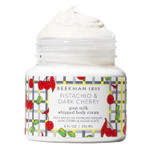 Beekman 1802 Pistachio & Dark Cherry Whipped Body Cream - 8 Fl Oz - Scented - Moisturizes, Soothes & Softens - With Coconut Oil And Mango Seed Butter - No Irritation - Good For Sensitive Skin