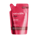 Nativa Spa By O Boticário, Plum Moisturizing Body Lotion Refill Pack, Fragranced Moisturizer Enriched With Purified Quinoa Drops To Boost Hydration, 13.5 Ounce