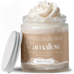 100% Grass Fed Beef Tallow For Skin Care - Face + Body - Whipped Moisturizer - Natural Lotion, 4 Fl. Oz. (Vanilla Latte) 100% Grass Fed Beef Tallow For Skin Care - Face + Body - Whipped Moisturizer - Natural Lotion, 4 Fl. Oz. (Vanilla Latte)