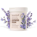 Nature Well Lavender Smooth & Soften Moisturizing Cream For Face, Body, & Hands, Calming & Soothing, Infused With Natural Oils & Extracts, Restores Skin Moisture Barrier, 16 Oz
