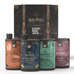 Every Man Jack Harry Potter Collectors Body Wash Gift Set - Includes 4 Body Washes With Clean Ingredients & Hogwarts Inspired Scents - Forbidden Forest, Charms, Herbology, Potions