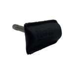 Hide & Drink, Leather Double Edge Safety Razor Head Protective Sheath, Shaving Travel Cover Handmade (Old Tobacco)