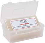 Parker Large Alum Block With Travel Case (125 G./4.4 Oz.) - A Natural Aftershave With Antiseptic Properties - An Essential Item For Every Wet Shaver