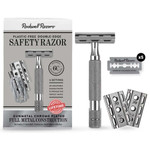 Rockwell Razors 6C Gunmetal Chrome Safety Razor With 6 Adjustable Shave Settings And 5 Fully Recyclable Razor Blades. Reusable Safety Razors For Men And Women Rockwell Razors 6C Gunmetal Chrome Safety Razor With 6 Adjustable Shave Settings And 5 Fully Recyclable Razor Blades. Reusable Safety Razors For Men And Women