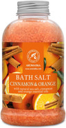 Bath Salt Cinnamon-Orange 21.16 Oz (600G) - Bath Salt With Orange & Cinnamon Essential Oil - Natural Bath Salt - Aromatherapy - Relaxing - Body Care - Beauty - Bath Soak Bath Salt Cinnamon-Orange 21.16 Oz (600G) - Bath Salt With Orange & Cinnamon Essential Oil - Natural Bath Salt - Aromatherapy - Relaxing - Body Care - Beauty - Bath Soak