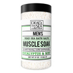 Dead Sea Collection Bath Salts For Men With Eucalyptus & Mint Oils - Muscle Recovery Bath Soak  Mens Pure Dead Sea Salt For Soothing And Relaxing - 37 Oz