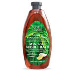 Dead Sea Collection Hemp & Coconut Lime Bubble Bath For Women And Men With Pure Minerals - Nourishing And Moisturizing Skin - 33.8 Fl. Oz