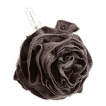 Spa Prive Men'S Bamboo Charcoal Collection, Shower Pouf, Brown (6338)