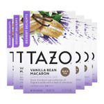 Tazo Dessert Delights Vanilla Bean Macaron Tea Bags, Sugar And Calorie Free, 15 Count (Pack Of 6)