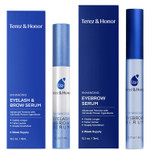 Natural Eyelash Serum With Eyebrow Serum Set - Boost Eyelash Growth Enhancer For Longer, Thicker, Fuller-Looking Lashes And Brows - Gentle & Effective Formular [3 Ml + 5Ml]