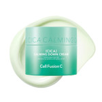 Cell Fusion C Cica Calming Down Cream, Redness Relieving Moisturizer For Sensitive Skin, Green Color Correcting, Centella Asiatica, 50Ml / 1.69 Fl.Oz