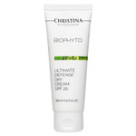 Christina Bio Phyto Ultimate Defense Day Cream Moisturizer With Spf 20-75 Ml - Broad Spectrum Uva/Uvb Protection Facial Moisturizer With Hyaluronic Acid & Vitamin B12- For Normal & Combination Skin Christina Bio Phyto Ultimate Defense Day Cream Moisturizer With Spf 20-75 Ml - Broad Spectrum Uva/Uvb Protection Facial Moisturizer With Hyaluronic Acid & Vitamin B12- For Normal & Combination Skin